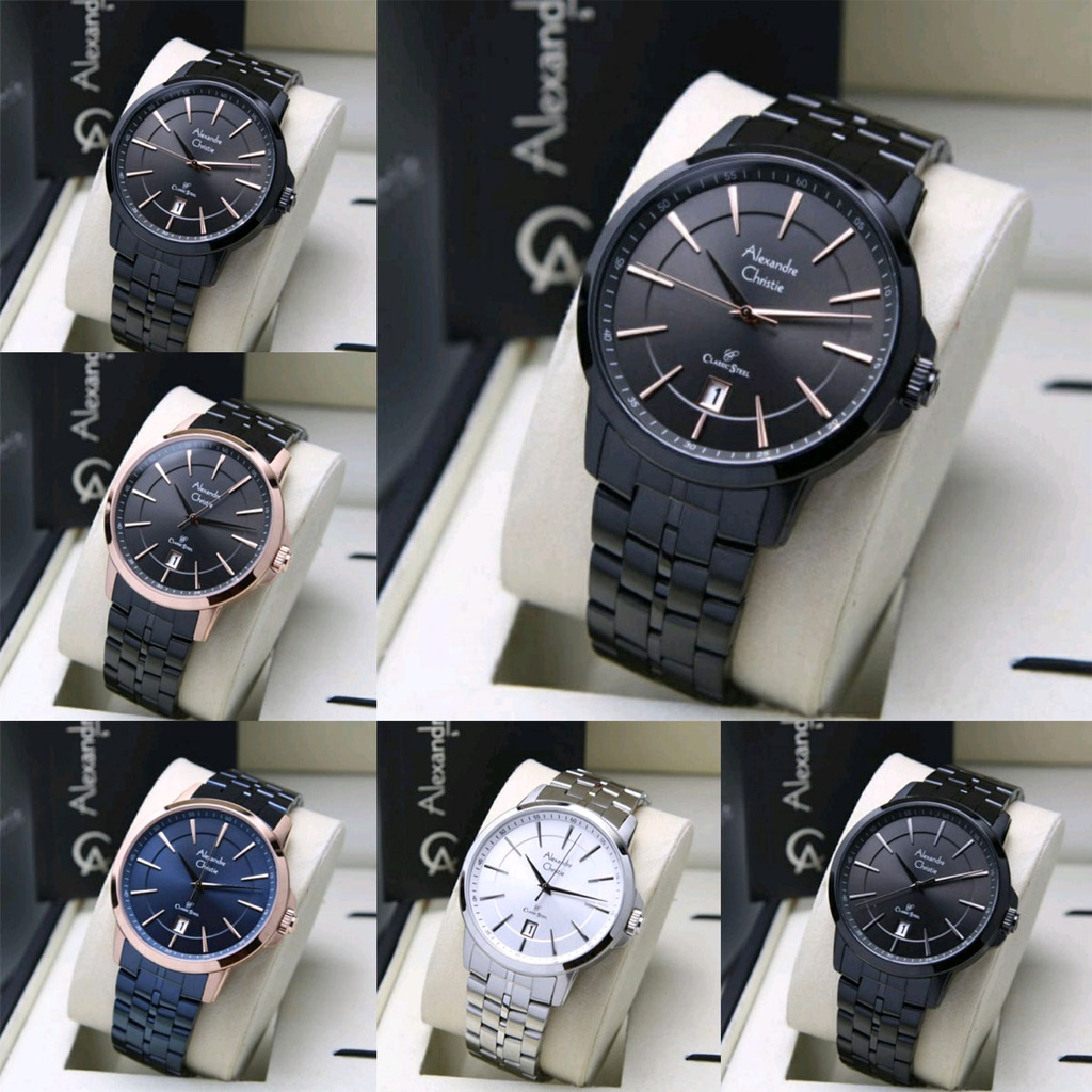 Alexandre Christie Ac 8655 / ac8655 Jam Tangan Pria Original Garansi Resmi