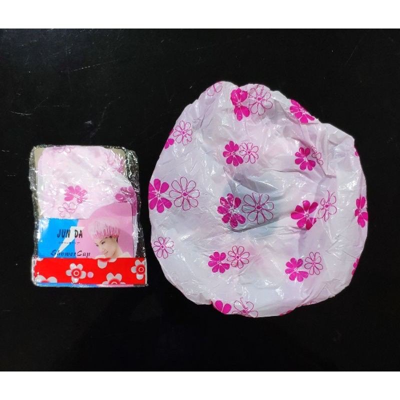 ZahraStore21 Shower Cap Topi Mandi WaterProof-1