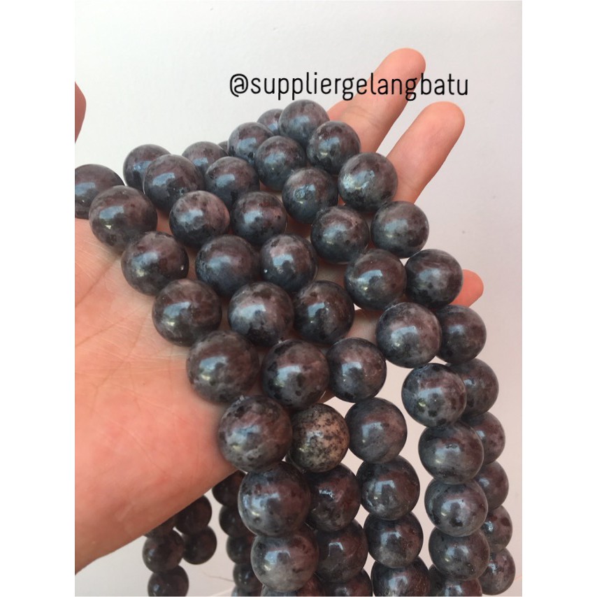 natural 16mm labrador labradorite ready stock abu kilap batu besar aksesoris craft beads supplier