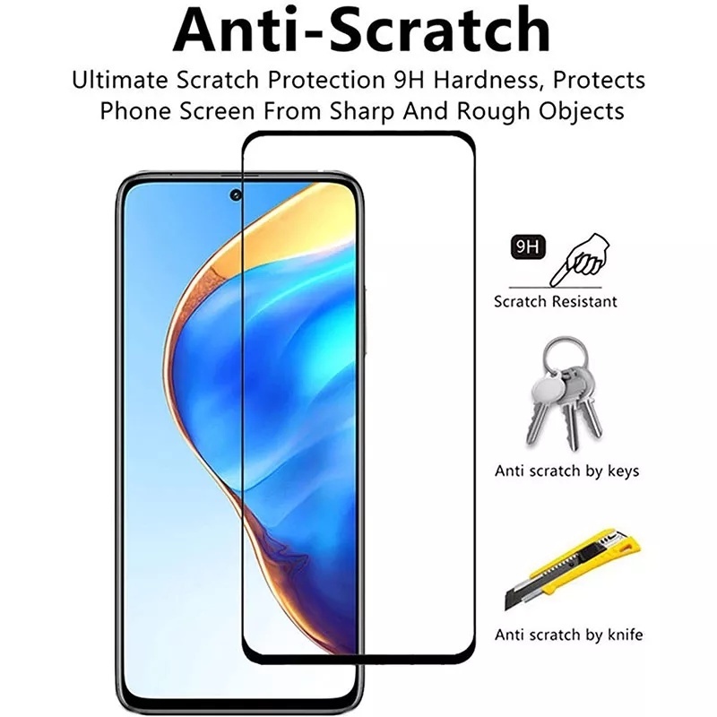 Pelindung Layar Tempered Glass 9H Ultra Tipis Anti Gores Untuk Redmi Note 11 / 11 Pro / 11 Pro + Poco M4 Pro