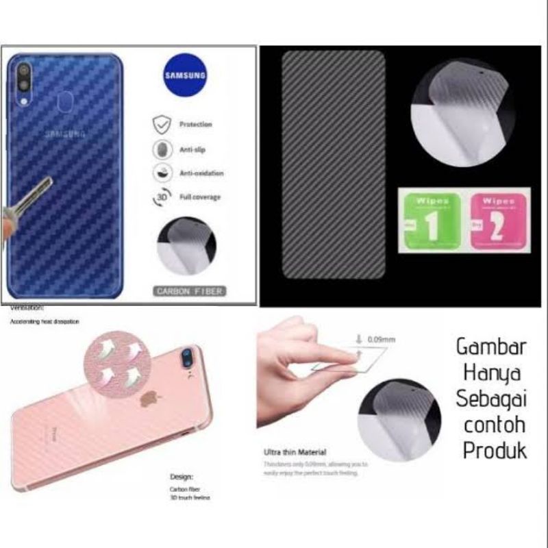 SKIN ANTI JAMUR SAMSUNG S20/S21 FE/A10/A10S/A31/A51/A71/A30S/M30S/A8/A8+ SKINCARBON-COVER