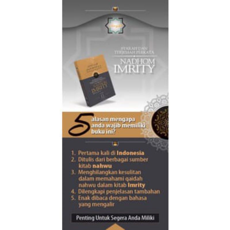 

COD Syarah dan terjemah Imriti perkata