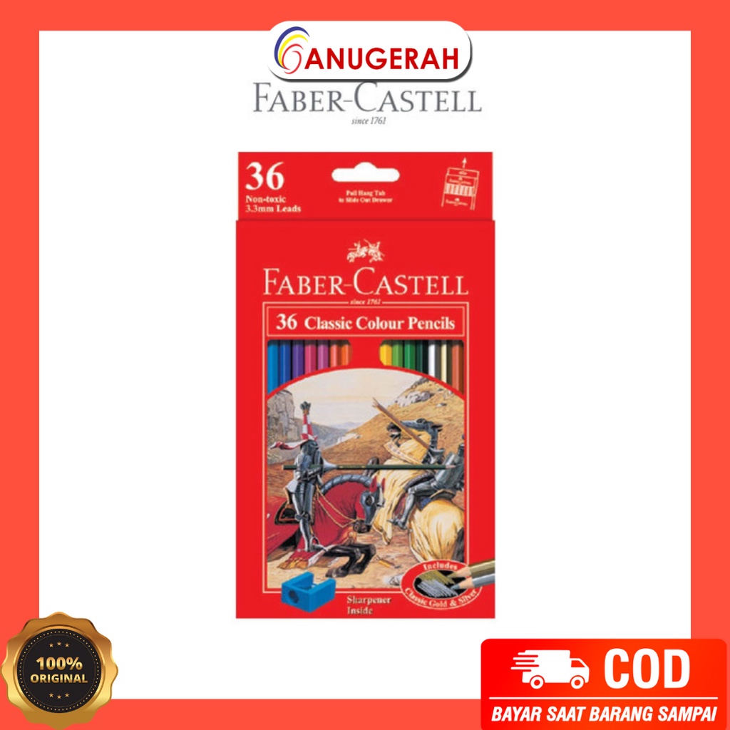 

FABER CASTELL 36W 115856 PENSIL WARNA