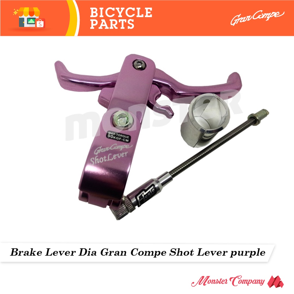 Brake Lever Dia Gran Compe Shot Lever purple
