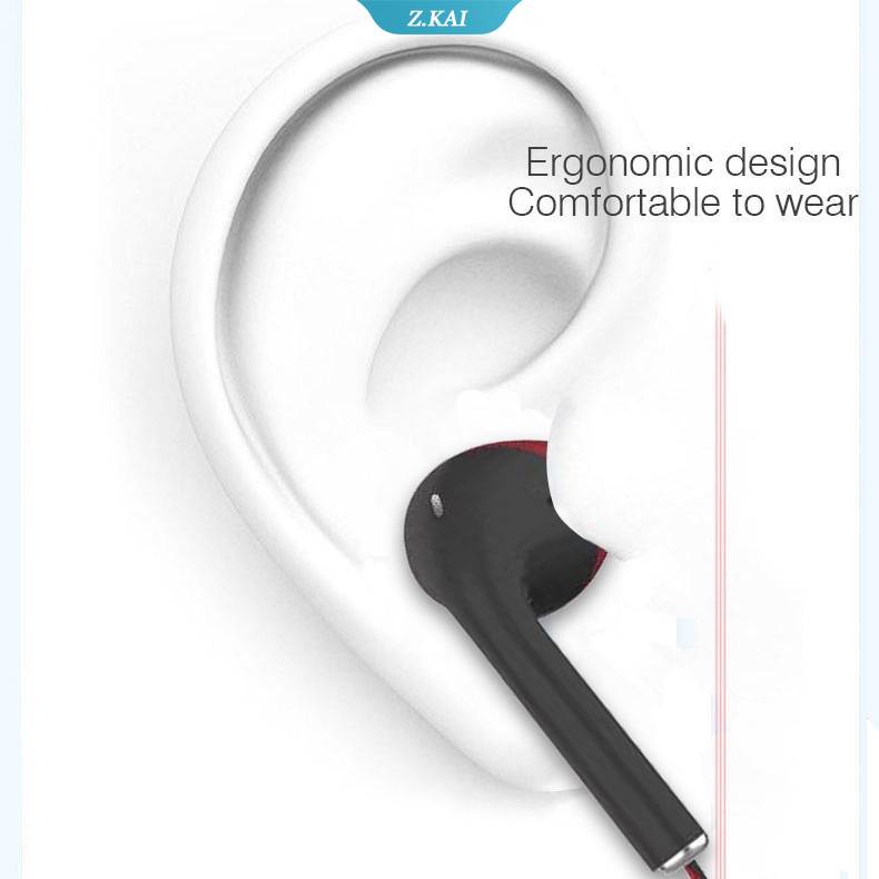 U24 Headset Earphone Musik Stereo Kabel 3.5mm Warna Macaron Dengan Mic Untuk iphone / Huawei / Xiaomi