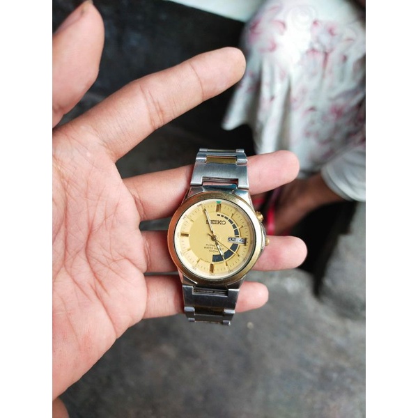 jam tangan jadul seiko 5 kinetic