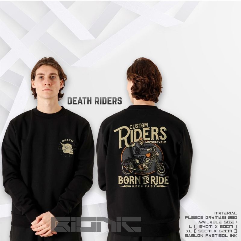 CREWNECK SWEATSHIRT SUPER SPESIAL ORIGINAL BIONIC SERIES ARTIKEL TERBARU