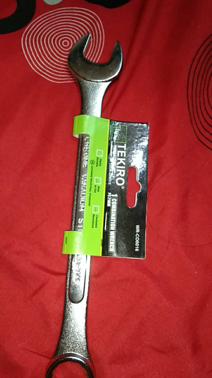 Kunci Ring Pas 21 Mm / Combination Wrench Tekiro
