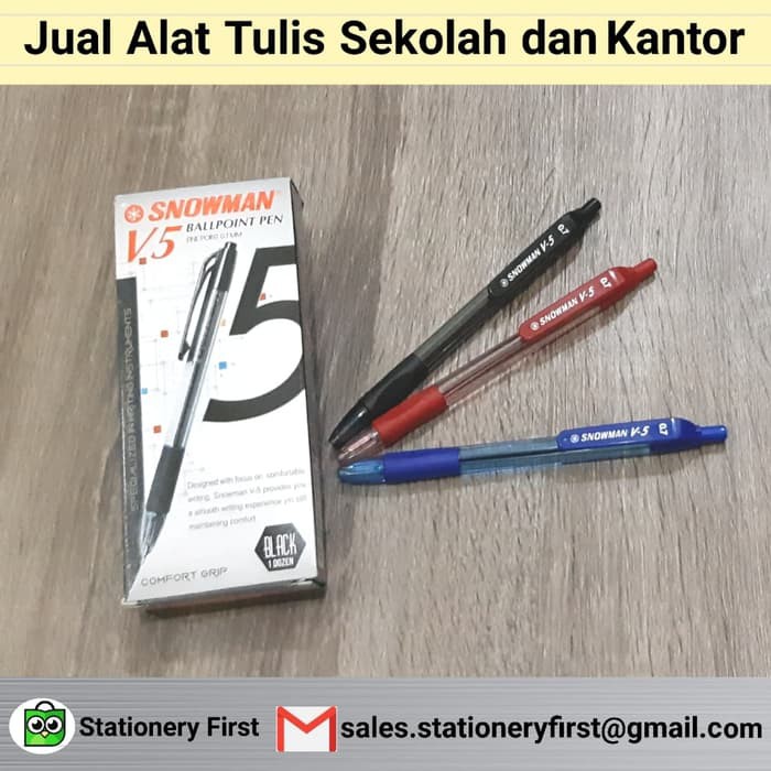 

Pen Snowman V-5 -