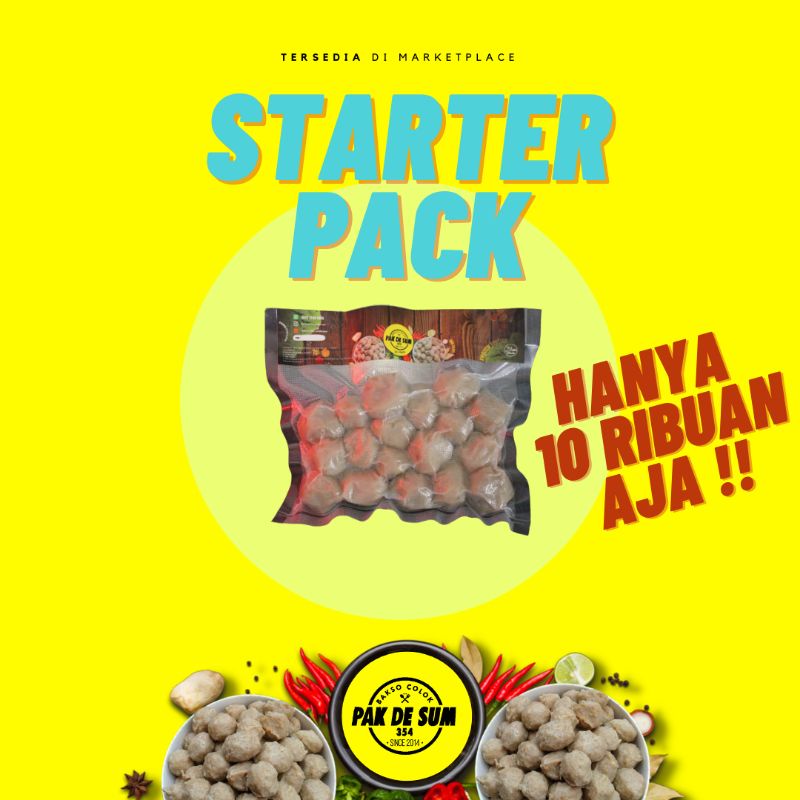 STARTER PACK isi 12butir