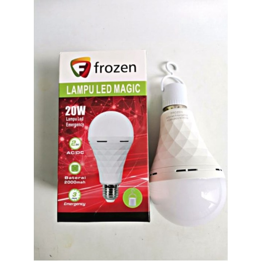 Lampu Emergency Lampu LED Magic Frozen AC/DC 10/15/20 watt Emergency MURAH