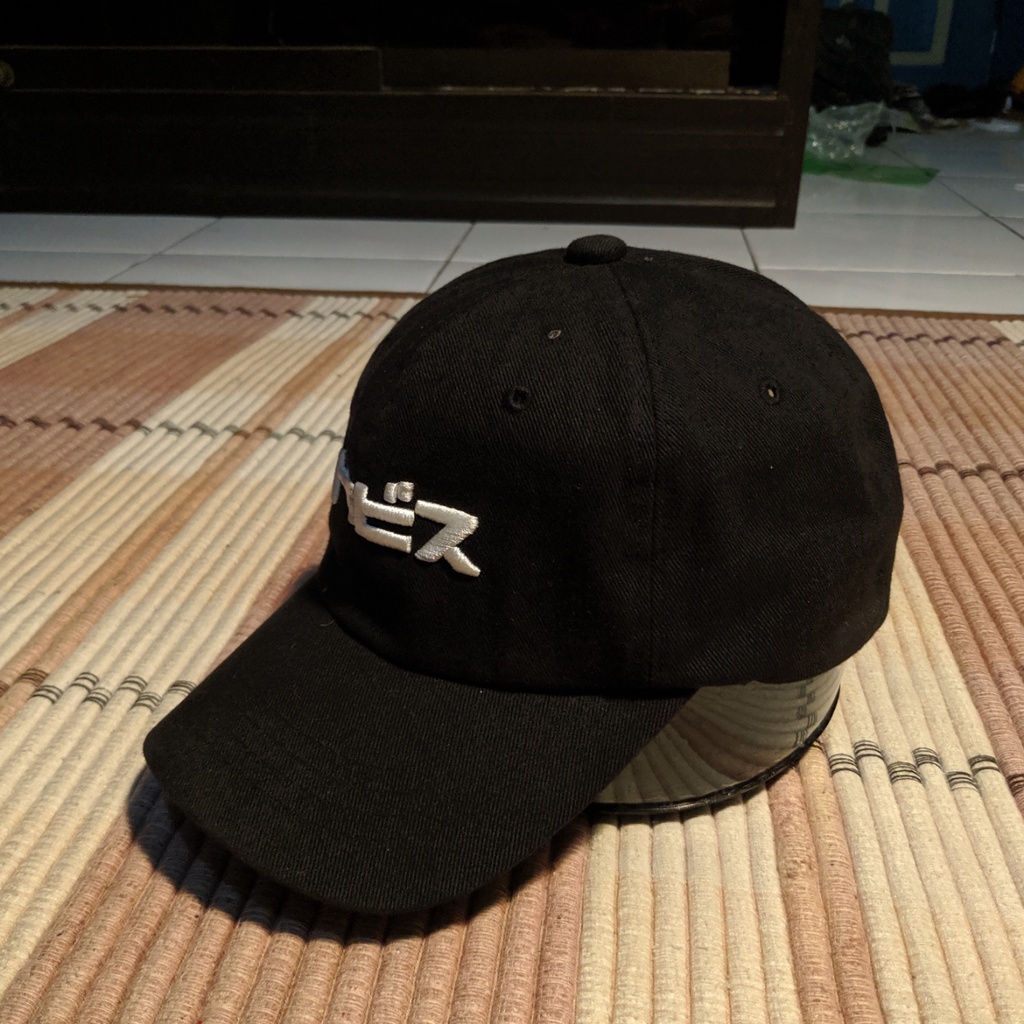 Topi TRAVIS SCOTT X MILLITAGE Baseball Cap Black Original Second