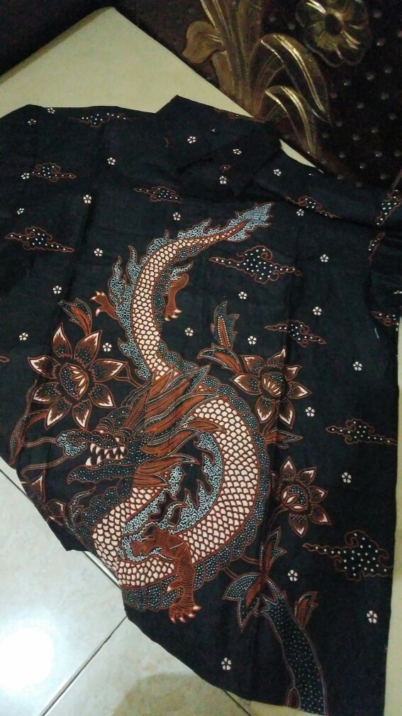 Kemeja Batik Pria Lengan Panjang Ukuran M L Xl Xxl
