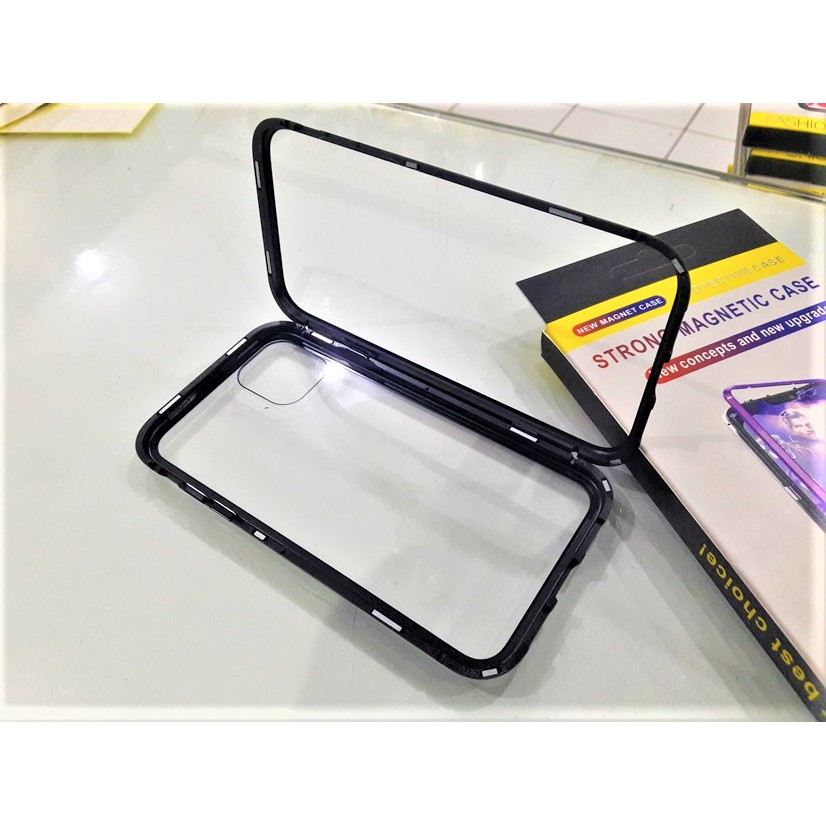 Case Magnetic Plus Tempered Glass iPhone 11
