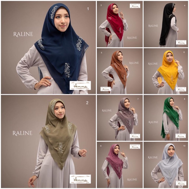 Khimar Raline by Amma Hijab