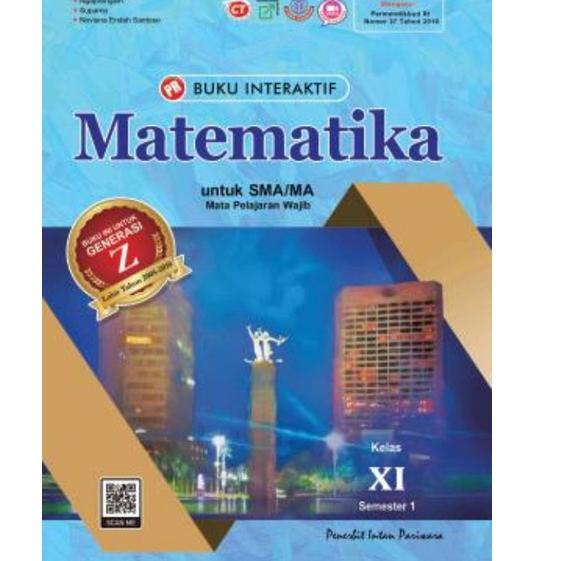 

[DiG㊑] BUKU LKS PR INTERAKTIF MATEMATIKA WAJIB KELAS 11 SEMESTER 1 TAHUN 2022/2023 PENERBIT INTAN PARIWARA KURIKULUM MERDEKA BELAJAR SMA/SMK ||Paling.laris