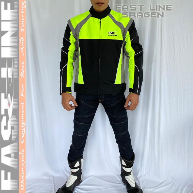 Jaket Rompi Motor Anti Air Multifungsi Biker Fast Line CRX