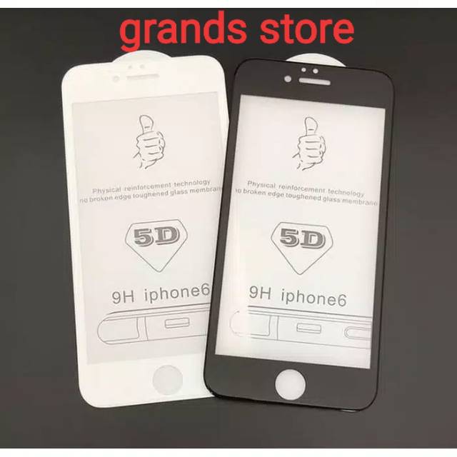 Tempered Glass Full  IPHONE 6/6s/6+/6s+/7/7+/8/8+ -ANTIGORES FULL SCREEN