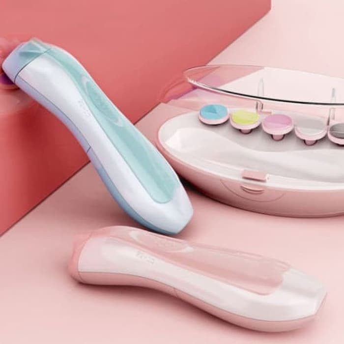 Showell Baby Nail Trimmer Grinding Gunting Kuku Bayi Elektrik