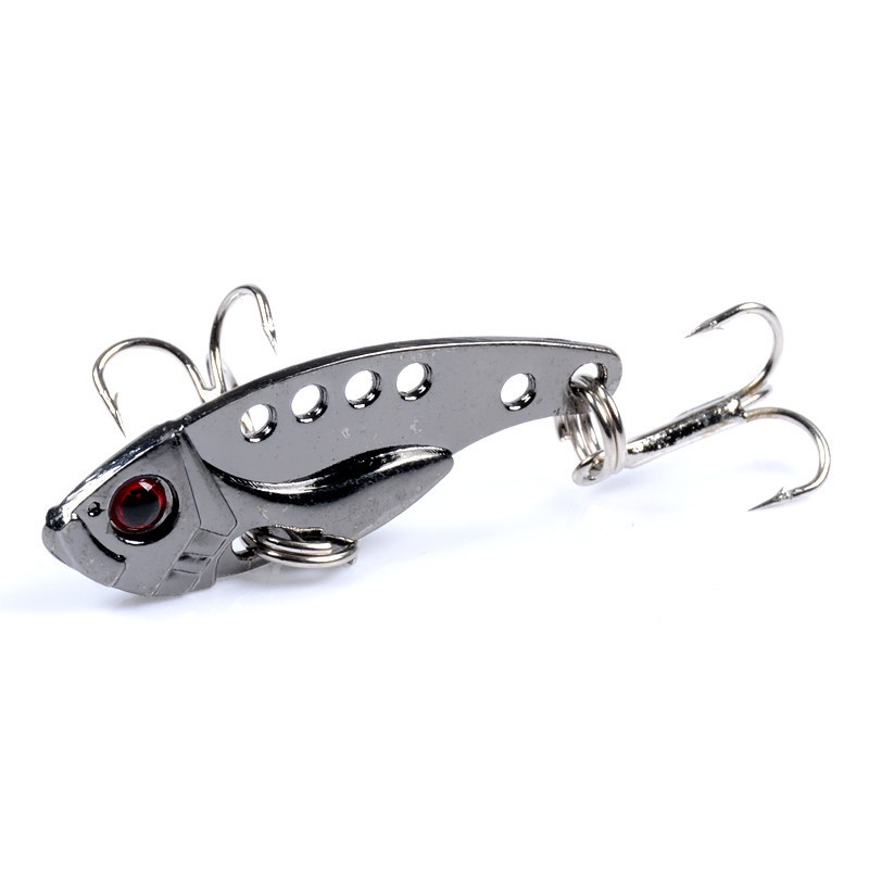 4Pcs VIB Sinking Umpan Pancing Fishing Lure 3.5cm 3.5g Swimbait Bass Wobbler Hard Bait Memancing Tackle