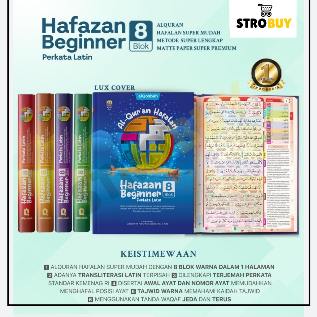 AlQuran Hafalan Beginner Perkata Latin A5
