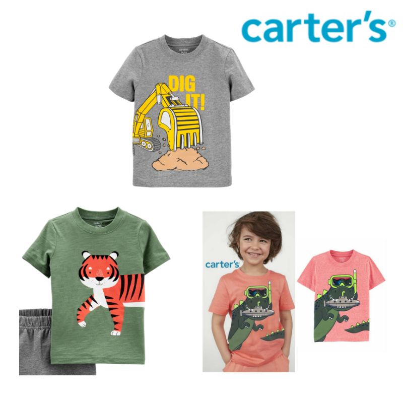 restock C@rters T-shirt boys 6 bln