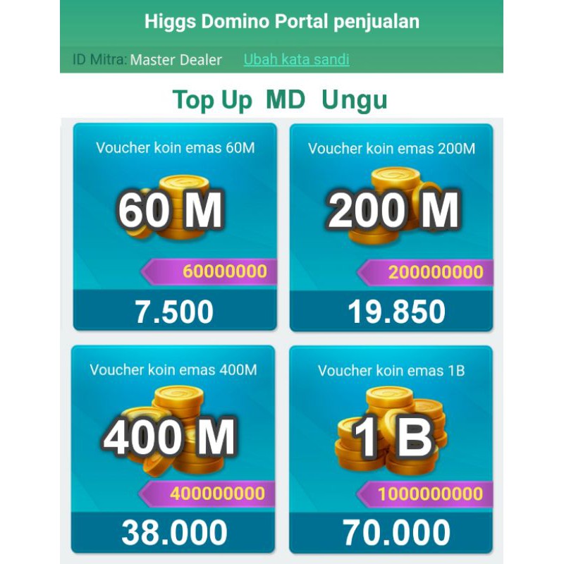 Harga Koin Domino Md Terbaru Mei 2021 Biggo Indonesia