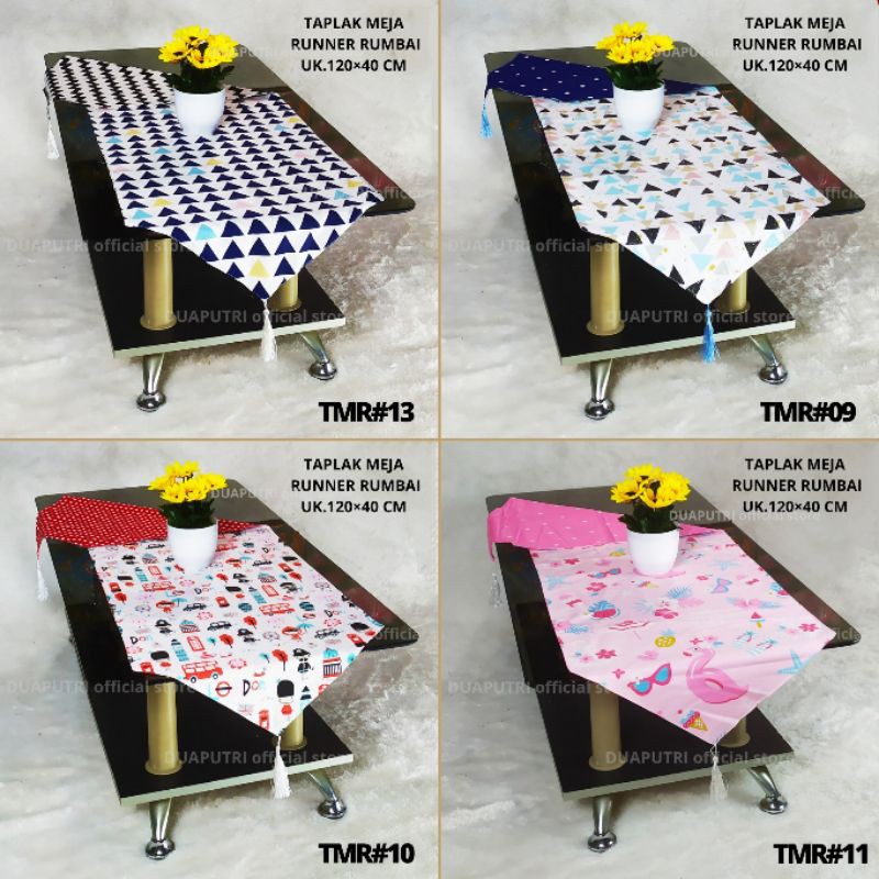 TABLE RUNNER / TAPLAK MEJA RUANG TAMU