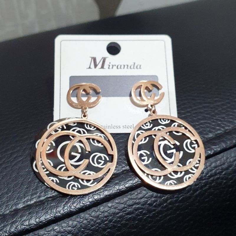 Anting Titanium Stainless Steel Tidak karatan antt 025