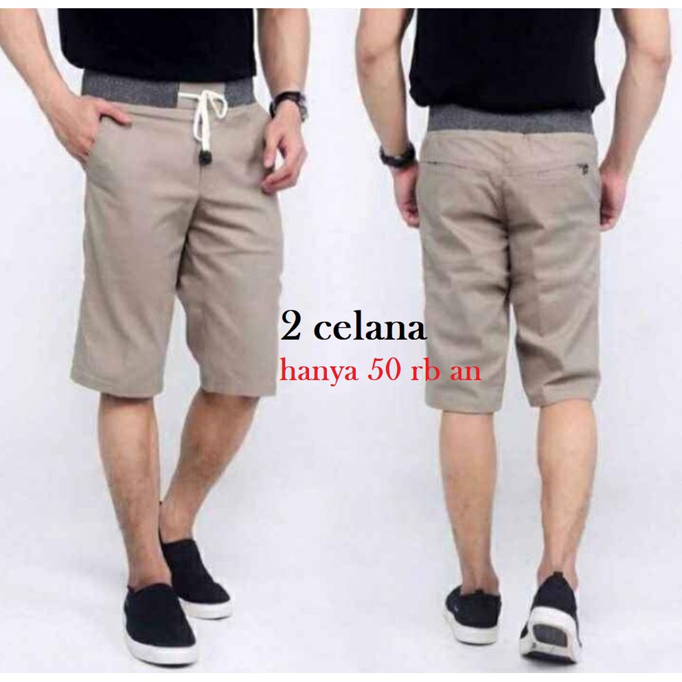 50  rb dapat  2 celana chinos dewasa