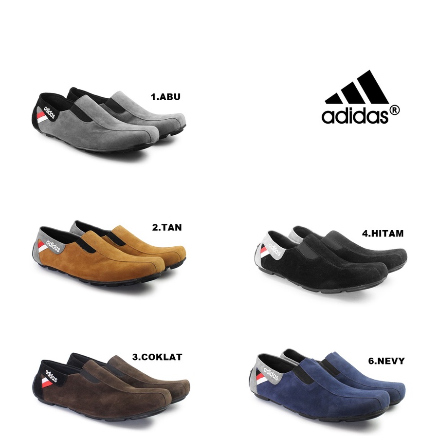 Sepatu Slip On Murah Pria Adidas Messi Kasual Santai Terlaris Sepatu Slop