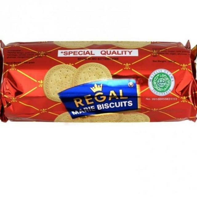 

Regal Marie Biskuit Spesial Quality 250g