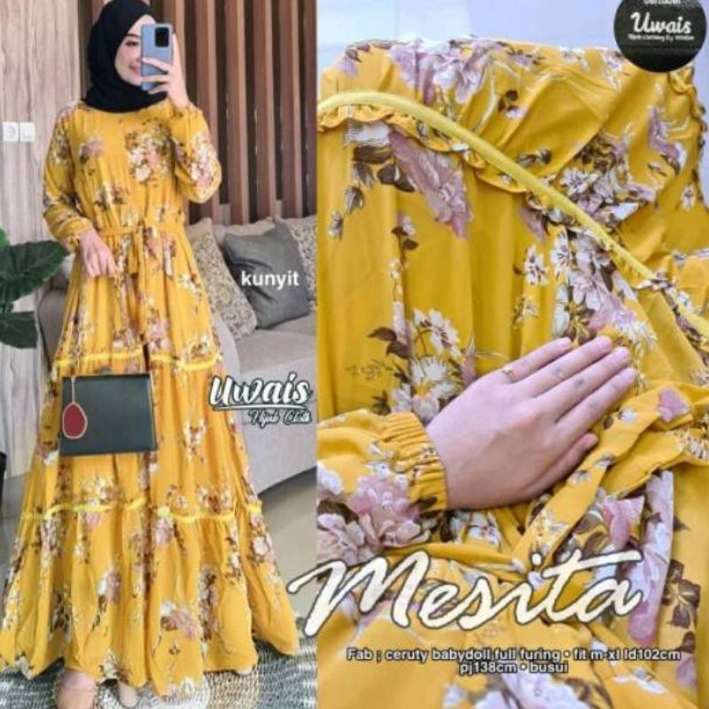 GAMIS CERUTY MOTIF // GROSIR TANGAN PERTAMA TERMURAH