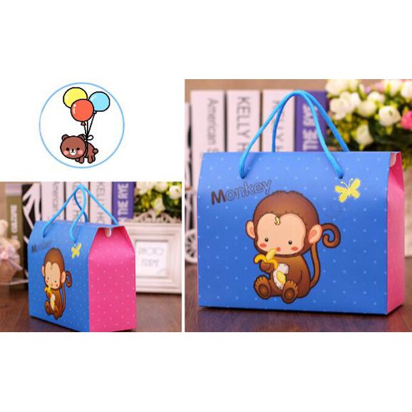 

Kantong Monkey, Kantong Kado Monkey, Kantong Karton