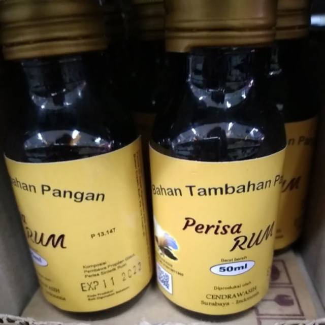 

Perisa rhum cendrawasih kemasan50 ml