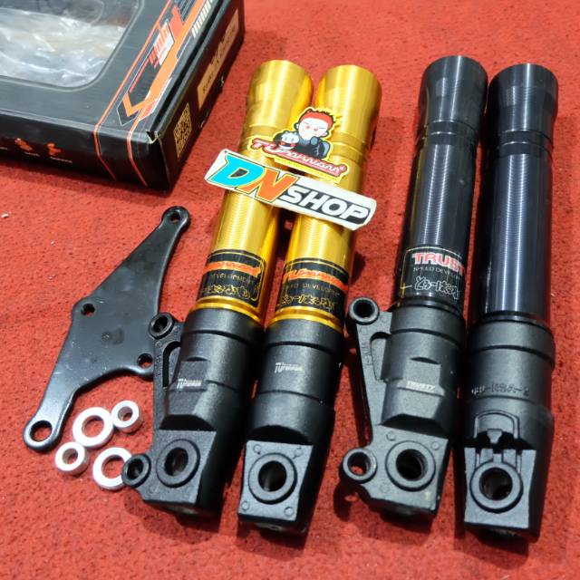 Bottom shock depan tupaknam satria f & fu