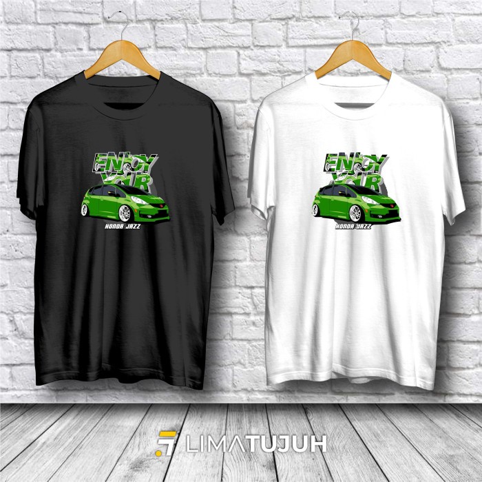Kaos Honda Jazz GE8 Enjoy Your Jazz Baju Distro