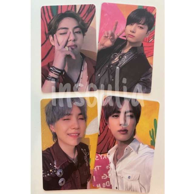 BTS Lucky Draw Butter Soundwave-Taehyung, Jungkook, Jin, Yoongi, Namjoon