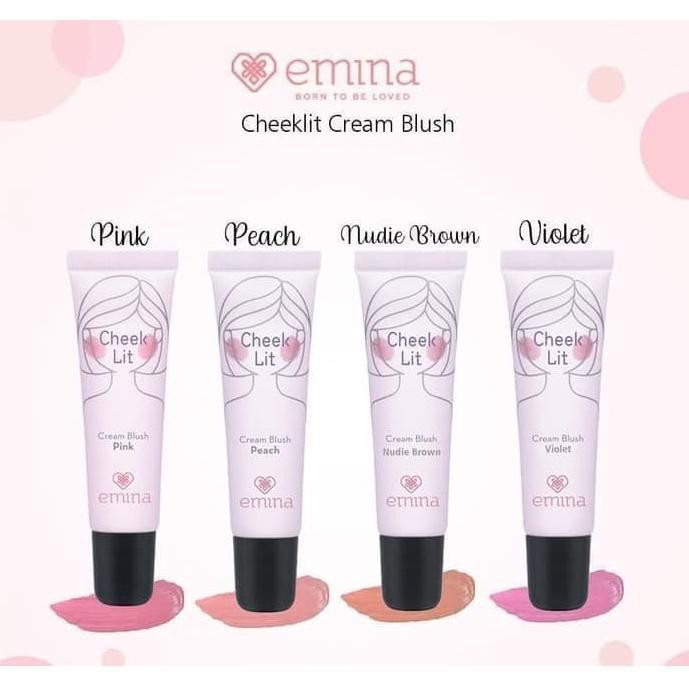 EMINA Cheek Lit Pressed Blush On / Cream / Blush Stick by AILIN