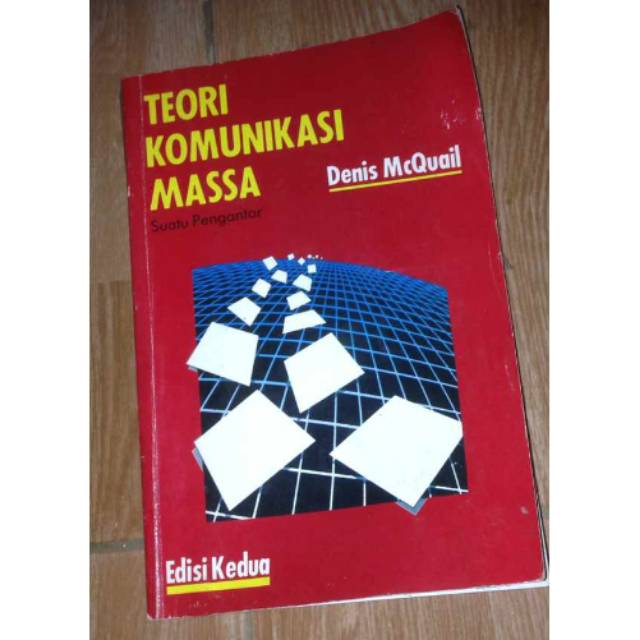 PRELOVED Teori Komunikasi Massa Denis McQuail