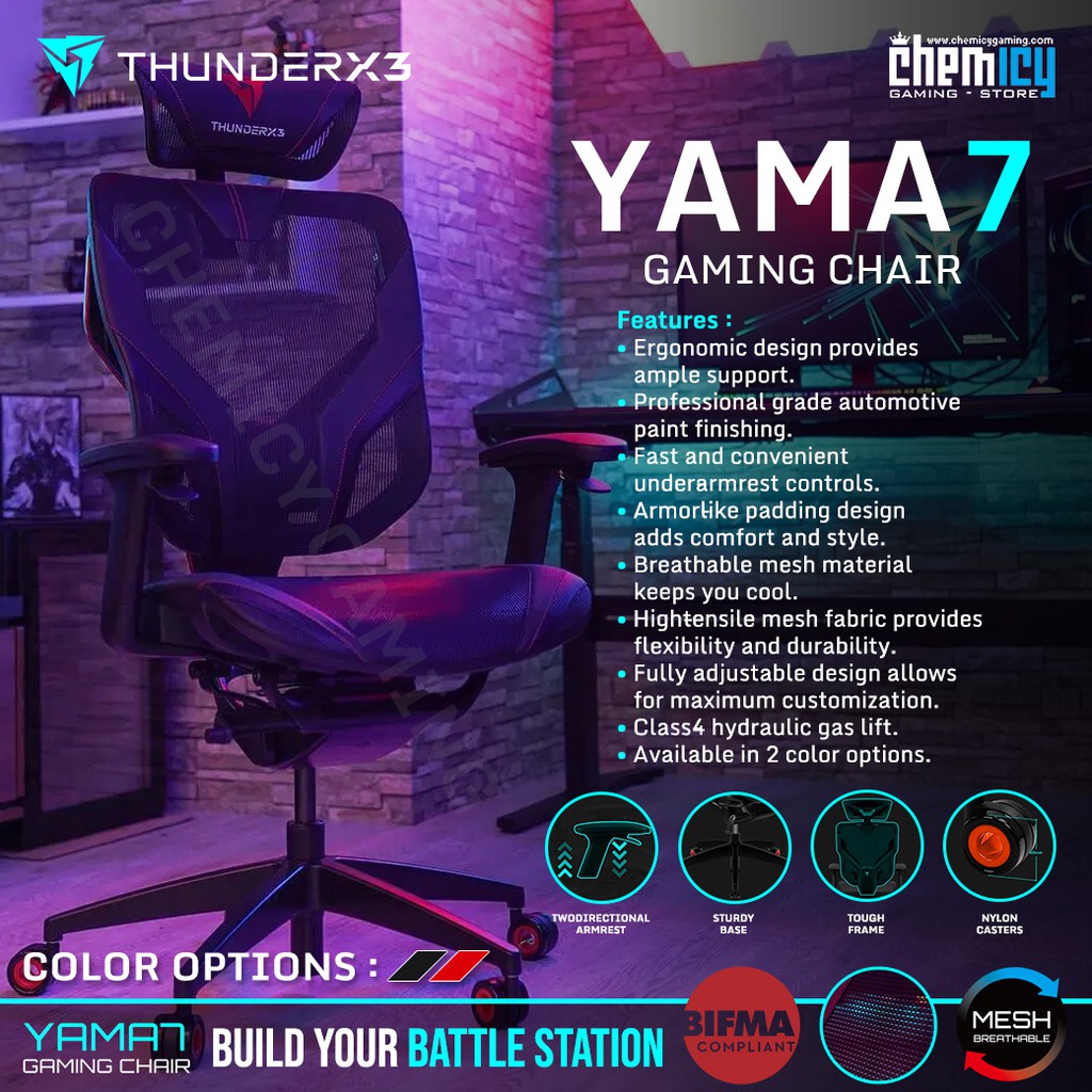 ThunderX3 YAMA7 Ergonomic Gaming Chair