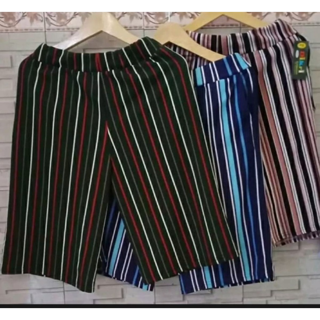 CELANA KULOT WANITA SALUR/CELANA 7/8 SALUR/CELANA PENDEK WANITA SALUR/CELANA PENDEK WANITA TERBARU TERMURAH