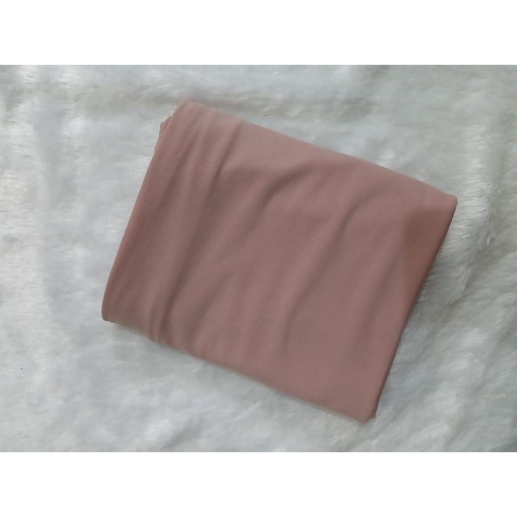 Jilbab ZHADIAH L Hijab Kerudung Bergo Tali Instan Terbaru Khimar Spandek Non Pad Murah-Coksu