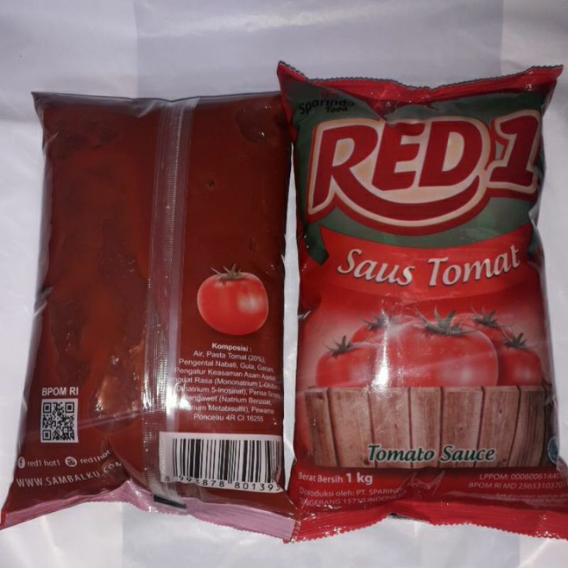 Red1 saus Tomat 1 Kg