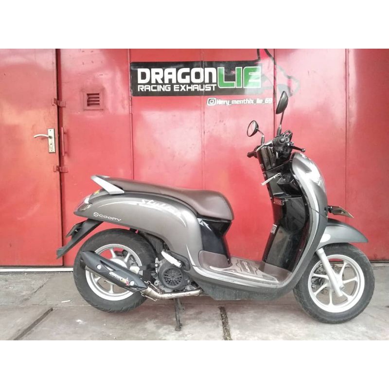 Knalpot std racing Scoopy