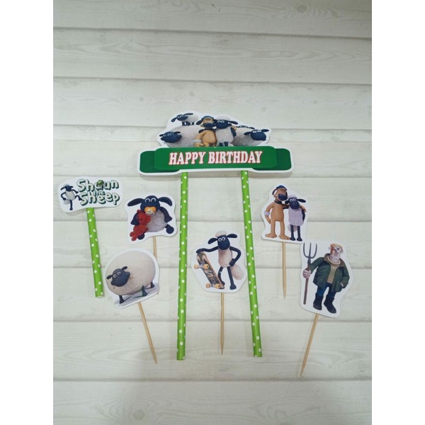 

TOPPER STIK KERTAS SHAUN THE SHEEP
