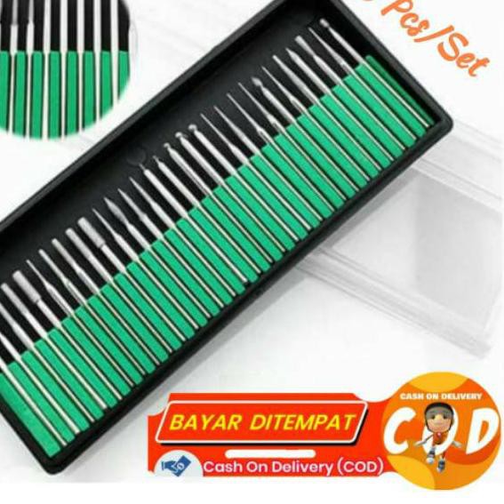 ✬ Mata bor cun ukir grafir batu mini grinder isi 30 Mata bor tuner Mata bor cuner Bor mini grinder s