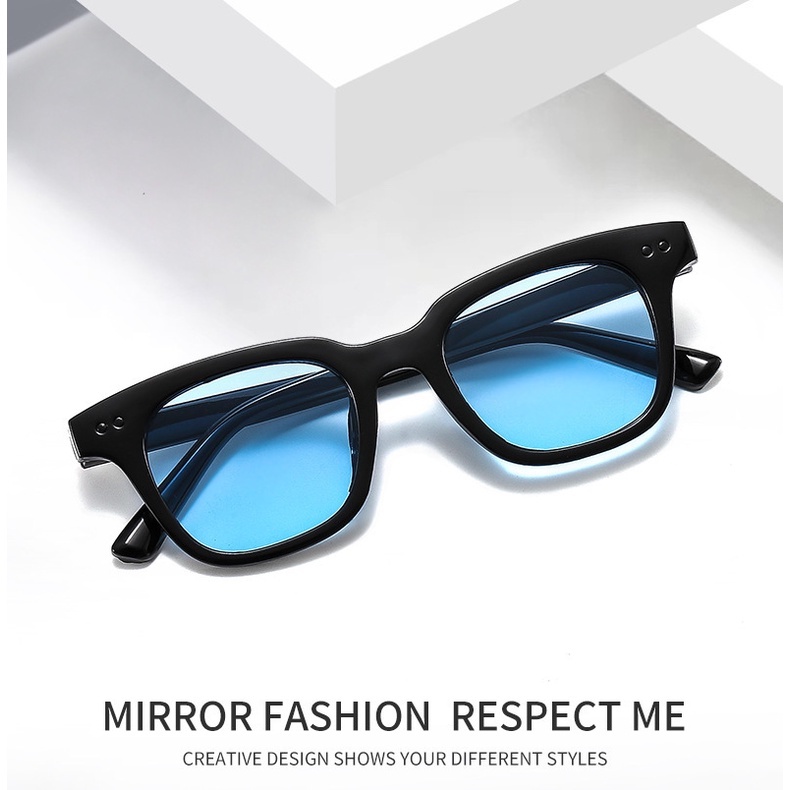 Kacamata Candy Color Pria/Wanita Sunglasses Fashion Korea Kacamata Hitam