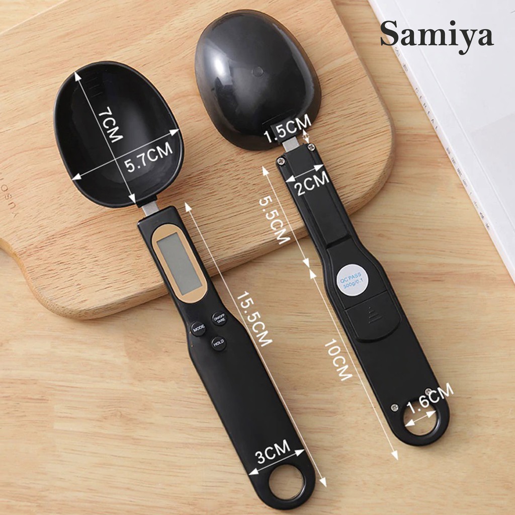 sendok takar electric digital measuring spoon scale mini kitchen tool /  sendok ukur dapur elektrik