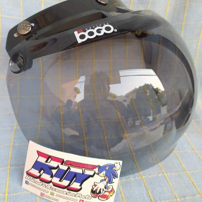 KACA HELM BOGO ORIGINAL CEMBUNG VISOR HELM RETRO BOGO CARGLOSS JPN 